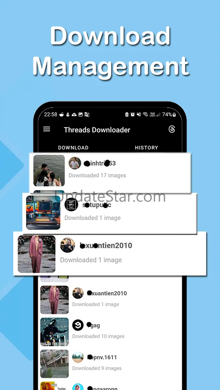 Video downloader for Thread 2.4.2
