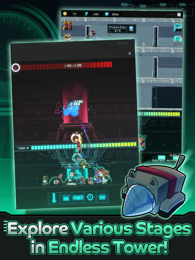 Robo Tower: Idle Shooting RPG 4.0.5