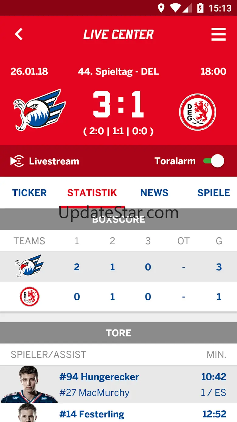Adler Mannheim Fan App 6.1.8