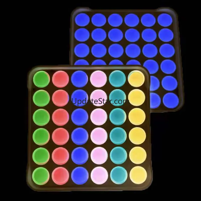 Glow In The Dark pop It Toys 2.0