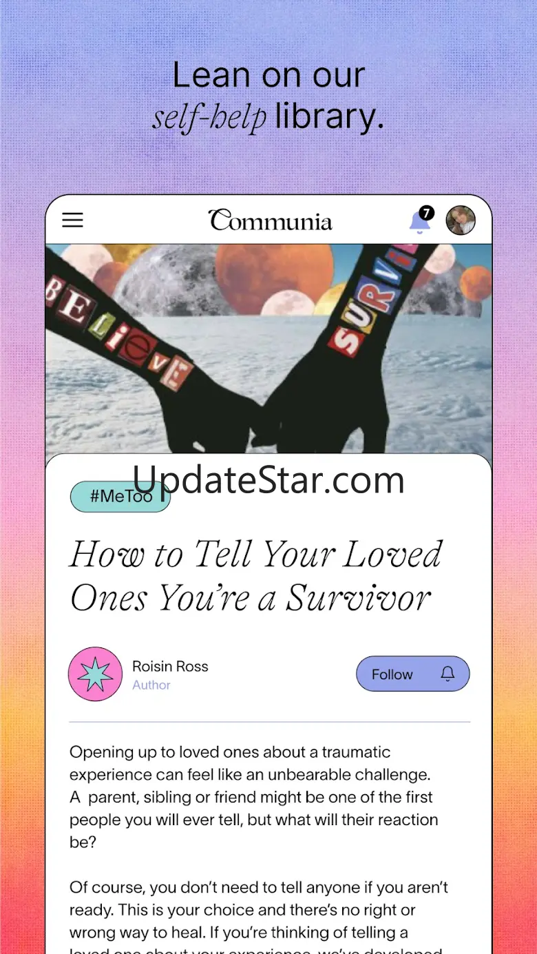 Communia — Social Self Care 4.1.1