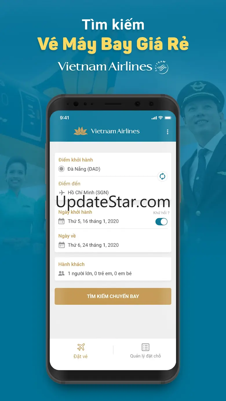 Đặt vé máy bay giá rẻ Vietnam  1.4.0