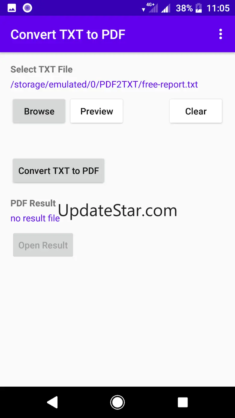 Text To PDF Converter 1.5
