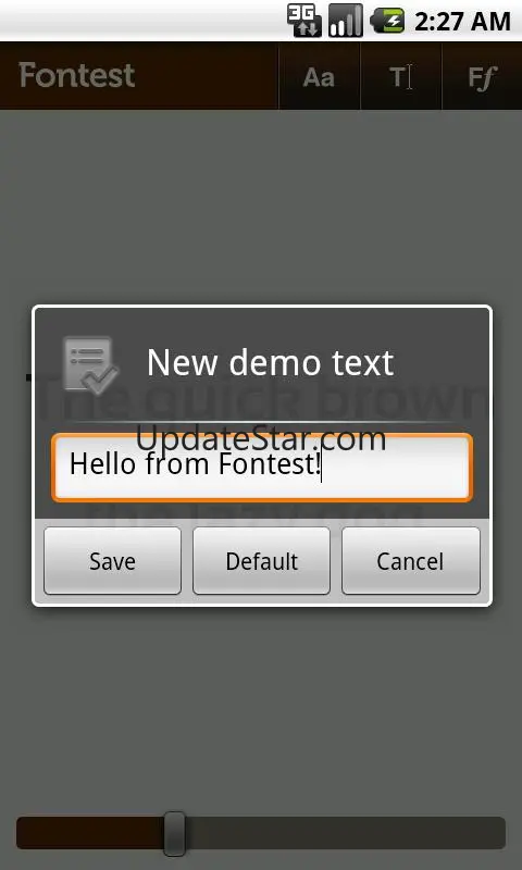 Fontest 1.0.1