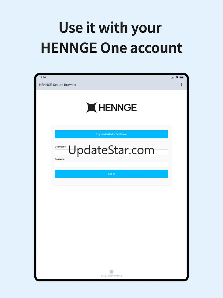 HENNGE Secure Browser 3.4.53