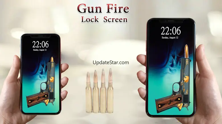 Pistol Shooting Lock Screen 125.2