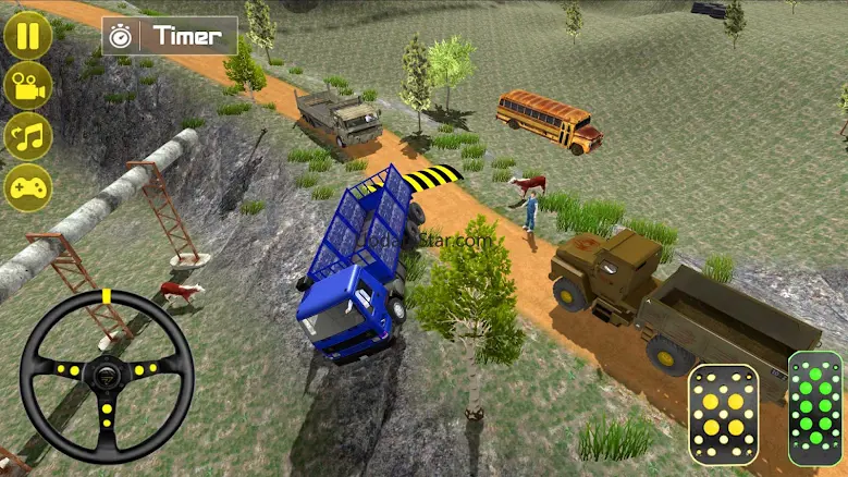 Hill Climb US Truck Transport
