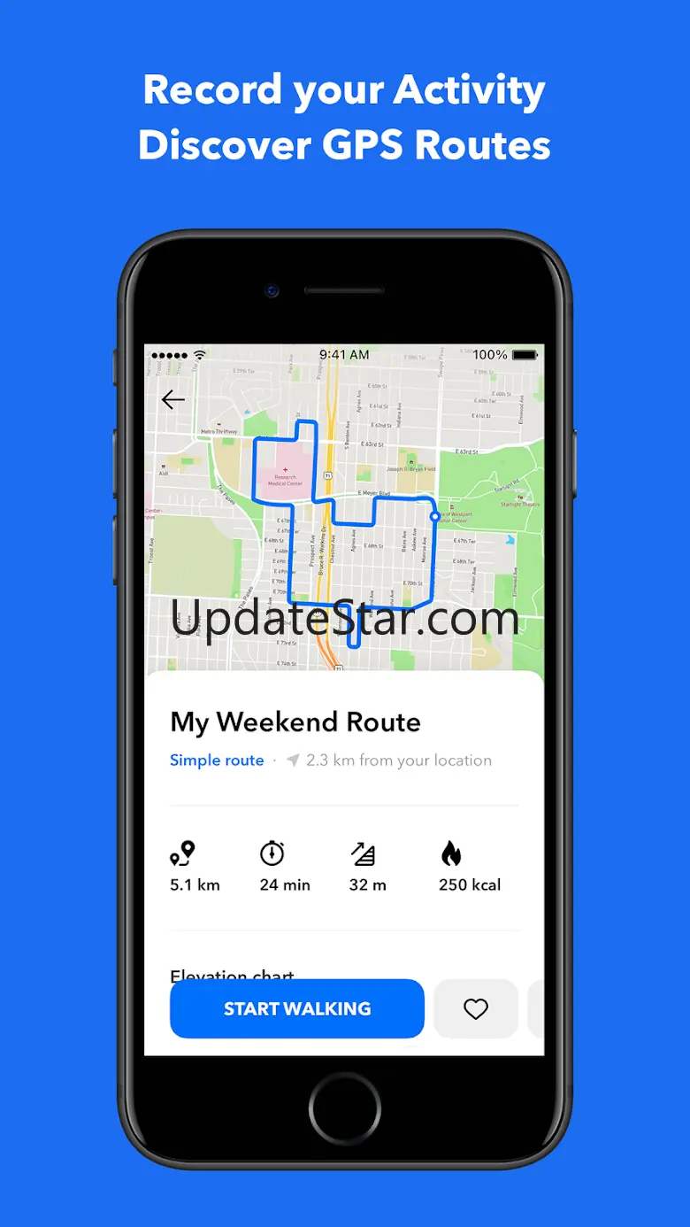 Step Counter & GPS Walks - Ped