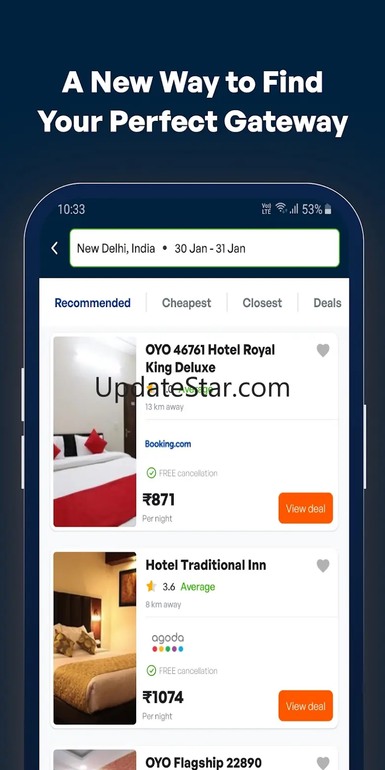 Cheap Hotels・Hotel booking app 4.4