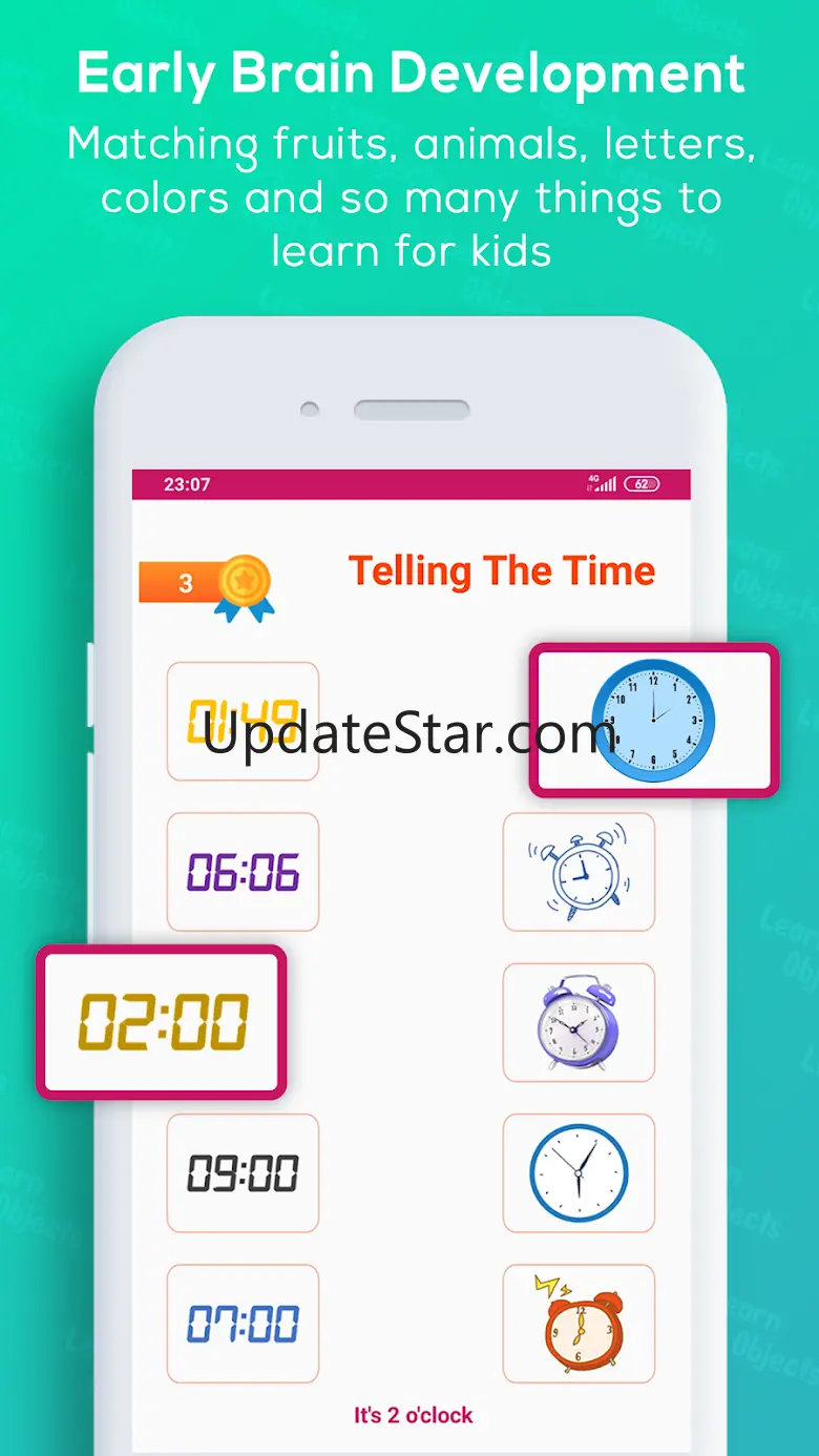 Matching Objects Learning Game 2.0