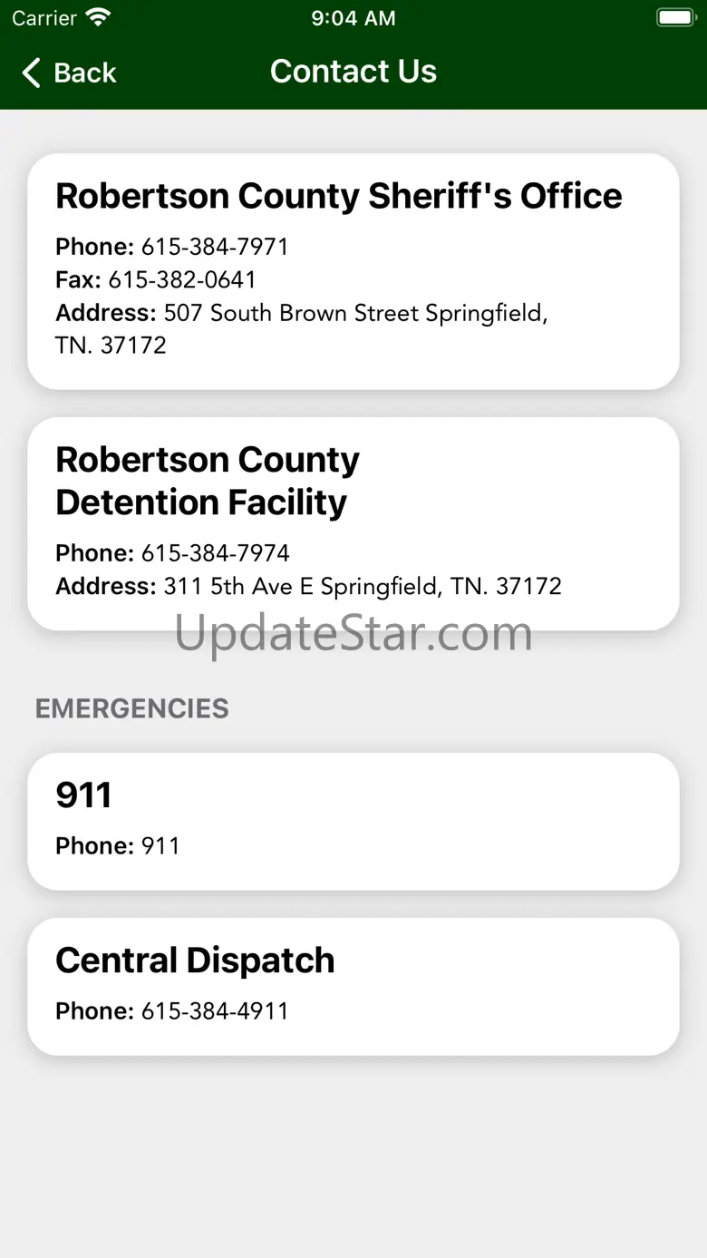 Robertson County Sheriff (TN) 2.1.0