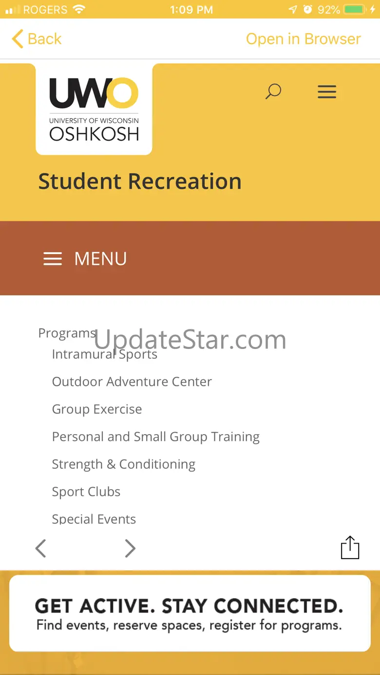 UWO Student Rec 7.2.0
