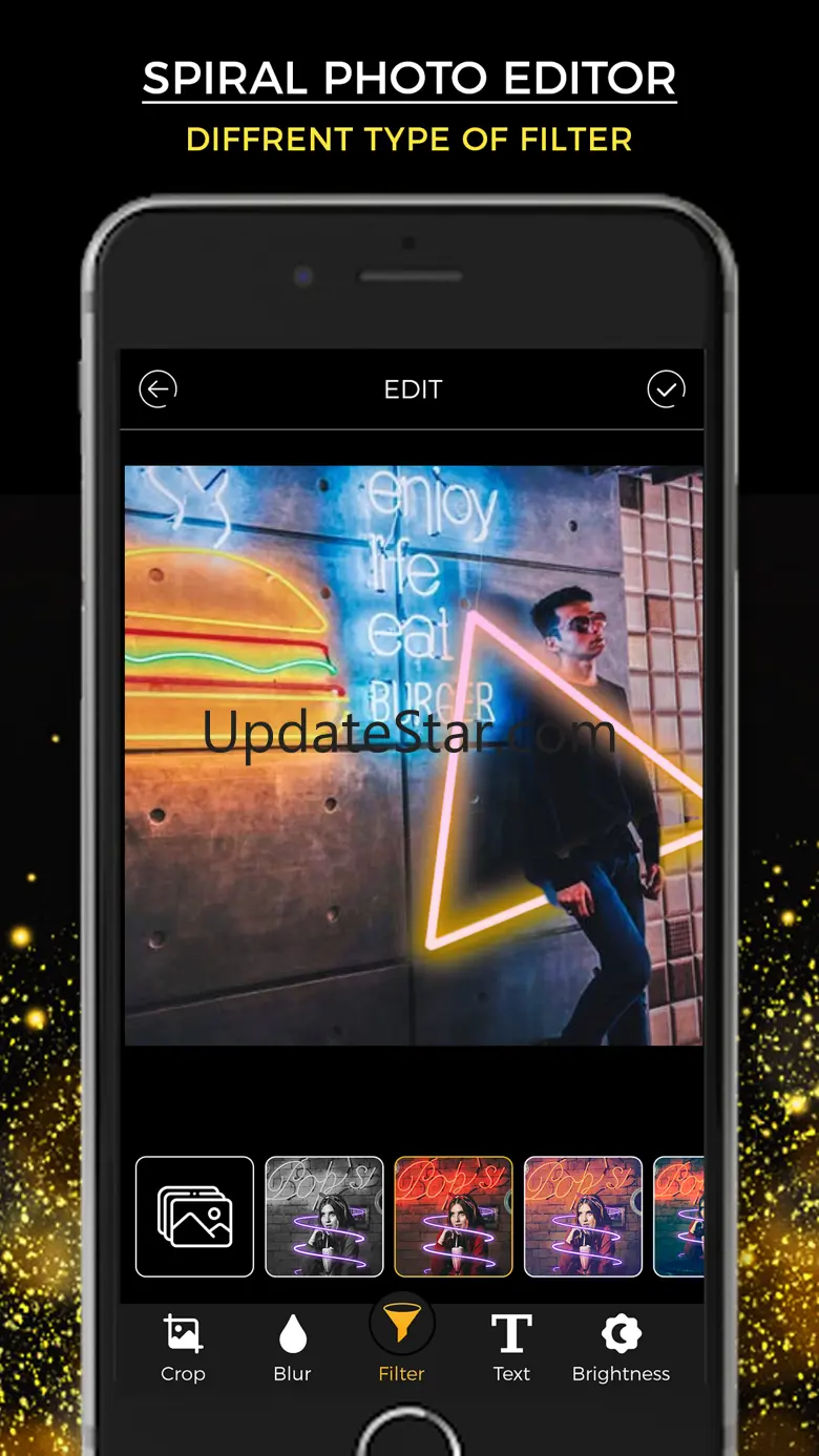 Neon Photo Editor - No Crop 2.0