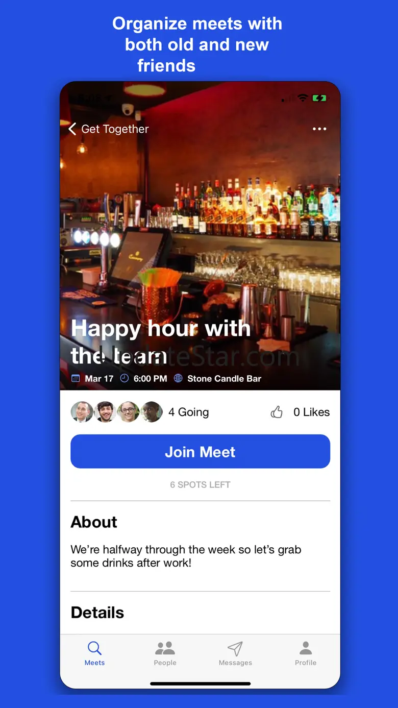 Meetups & Hangouts - Everspot 1.0.3