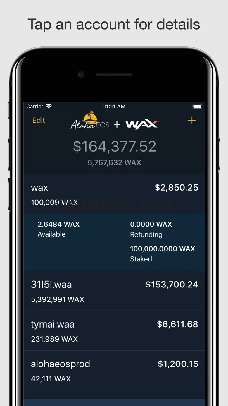 WAX Tracker 1.5.1