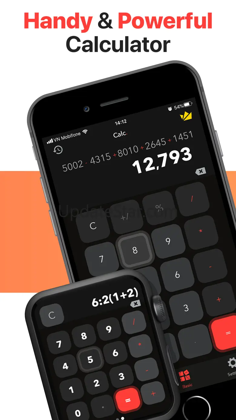 Calculator Pro: Math On Watch 1.5