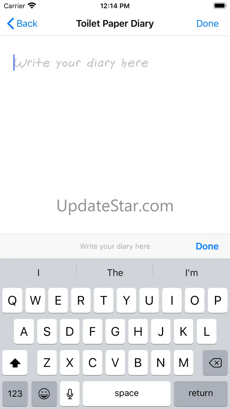Toilet Paper Diary 1.1