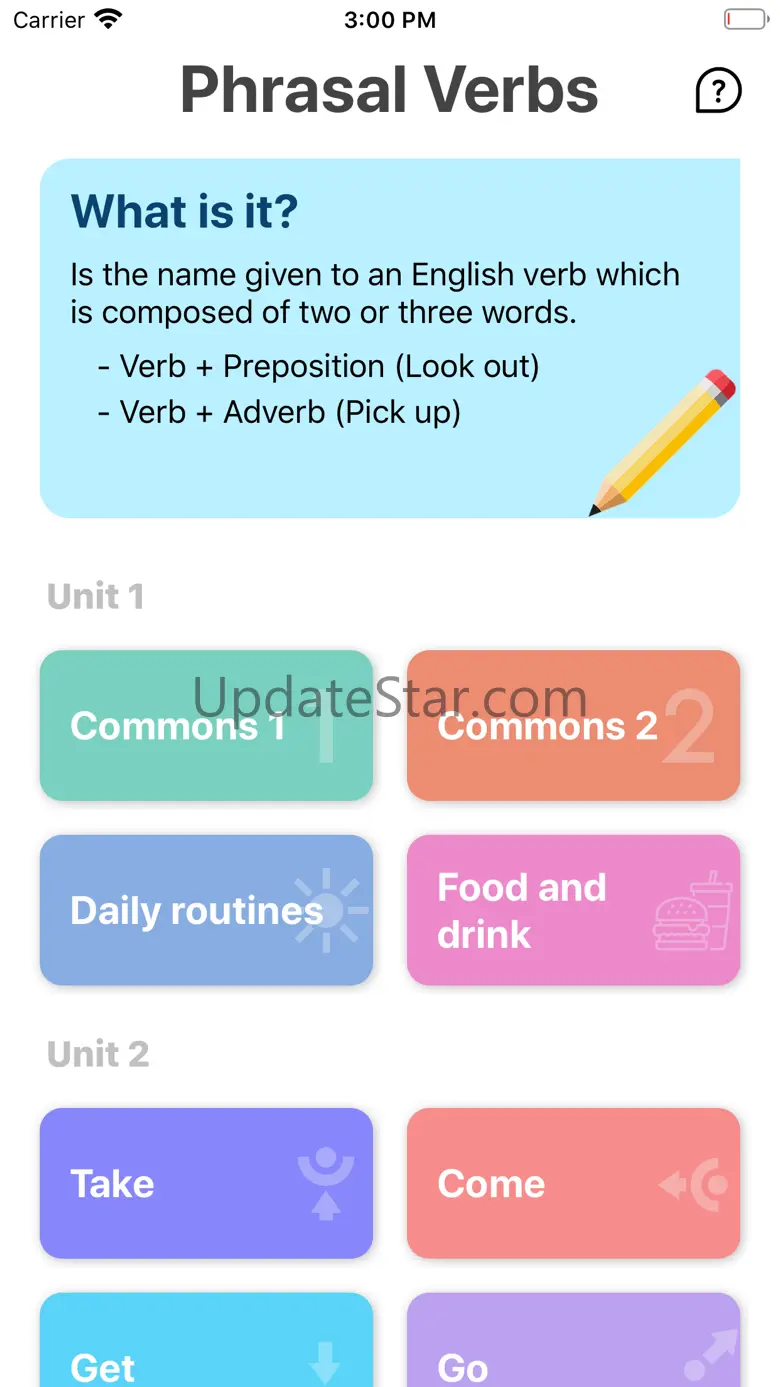 Phrasal Verbs App 5