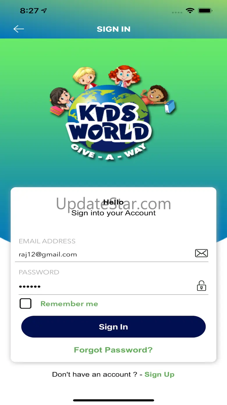 KIDSWORLDGIVE-A-WAY APP 2.4
