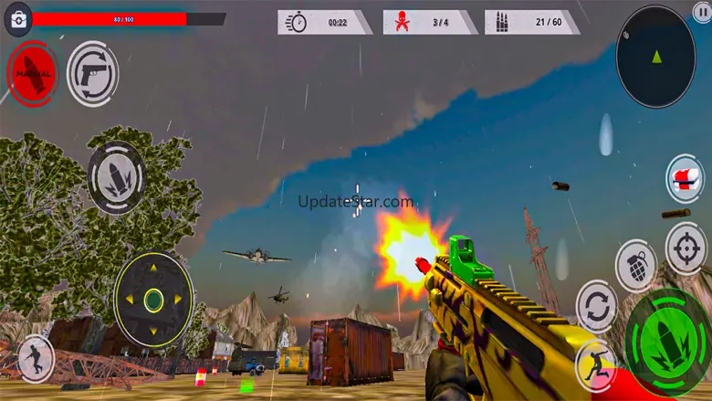 Army Gun Mission Games 2021 3D 2.0