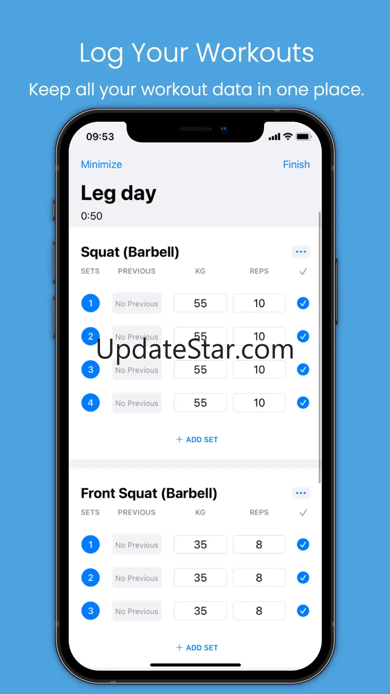 Spotter - Gym Workout Tracker 1.5.0