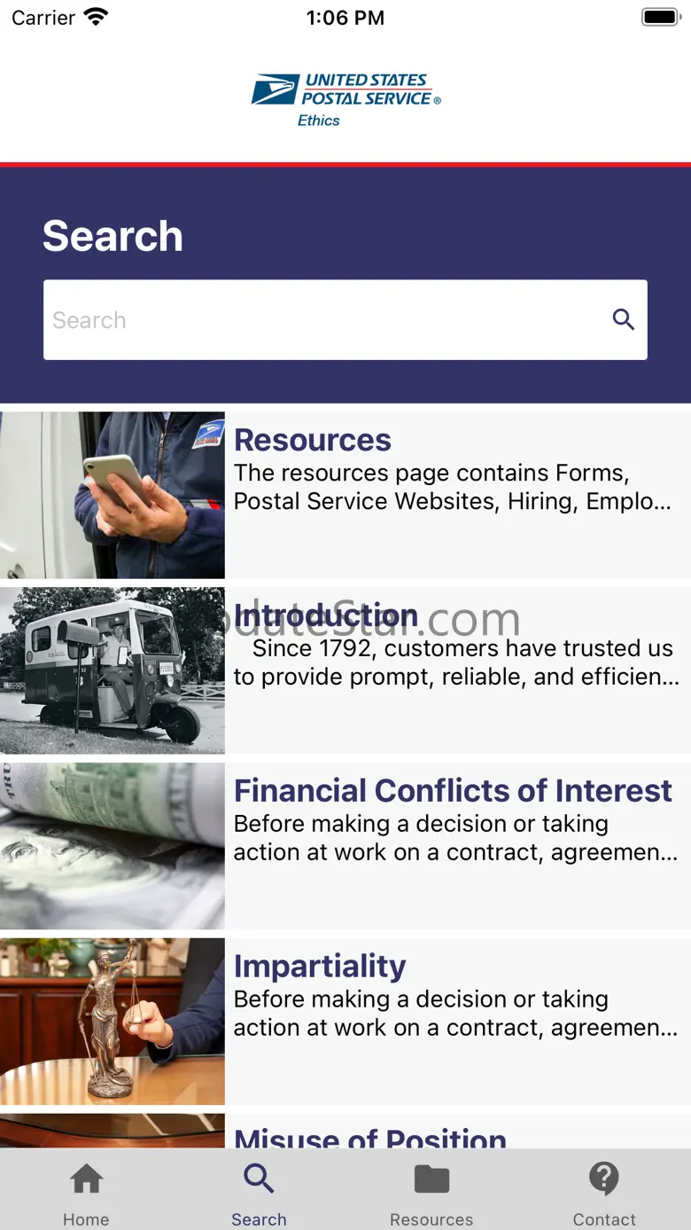 USPS Ethics 1.0.6