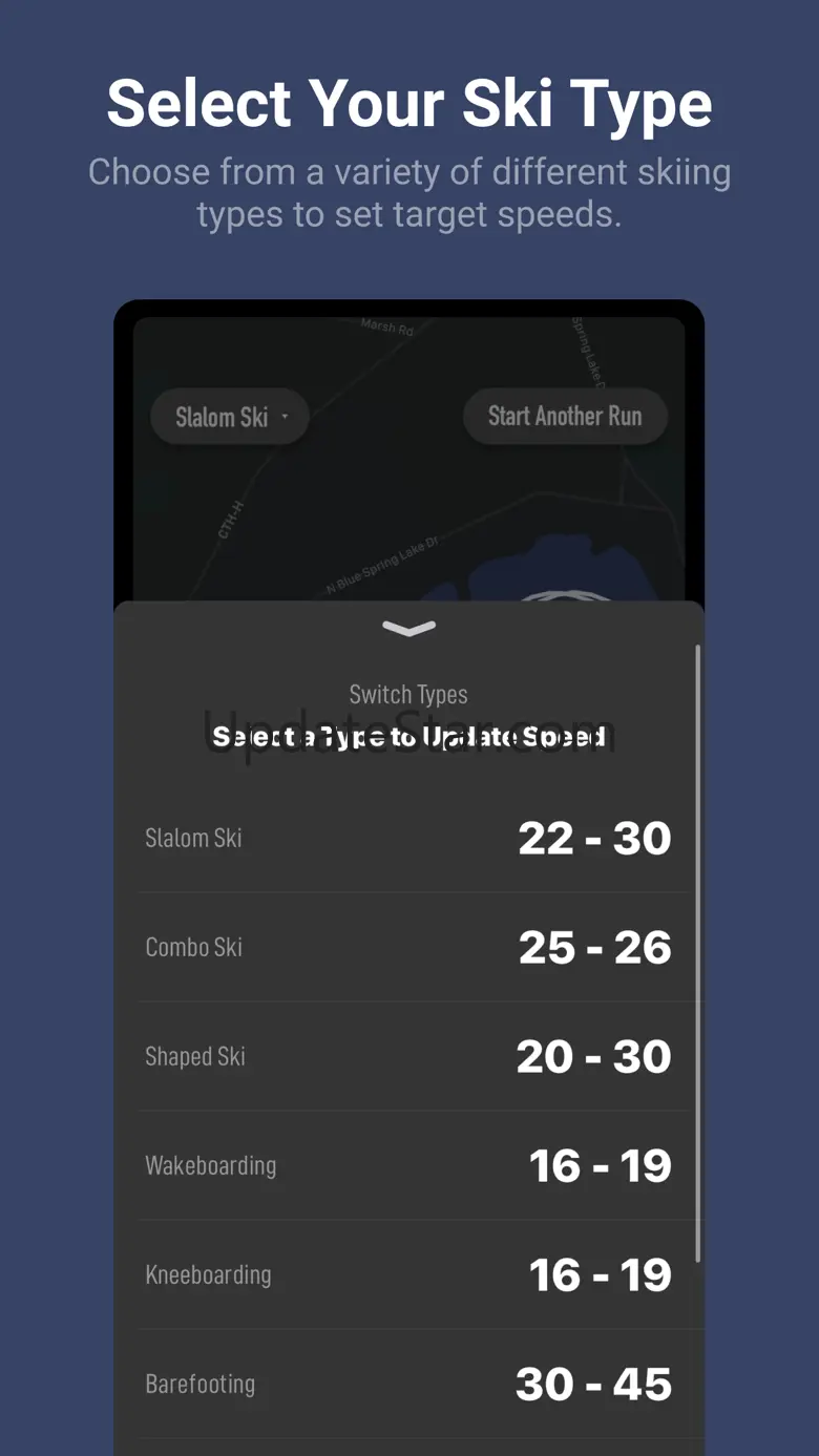 Ski Speed - Track Waterskiing 1.1