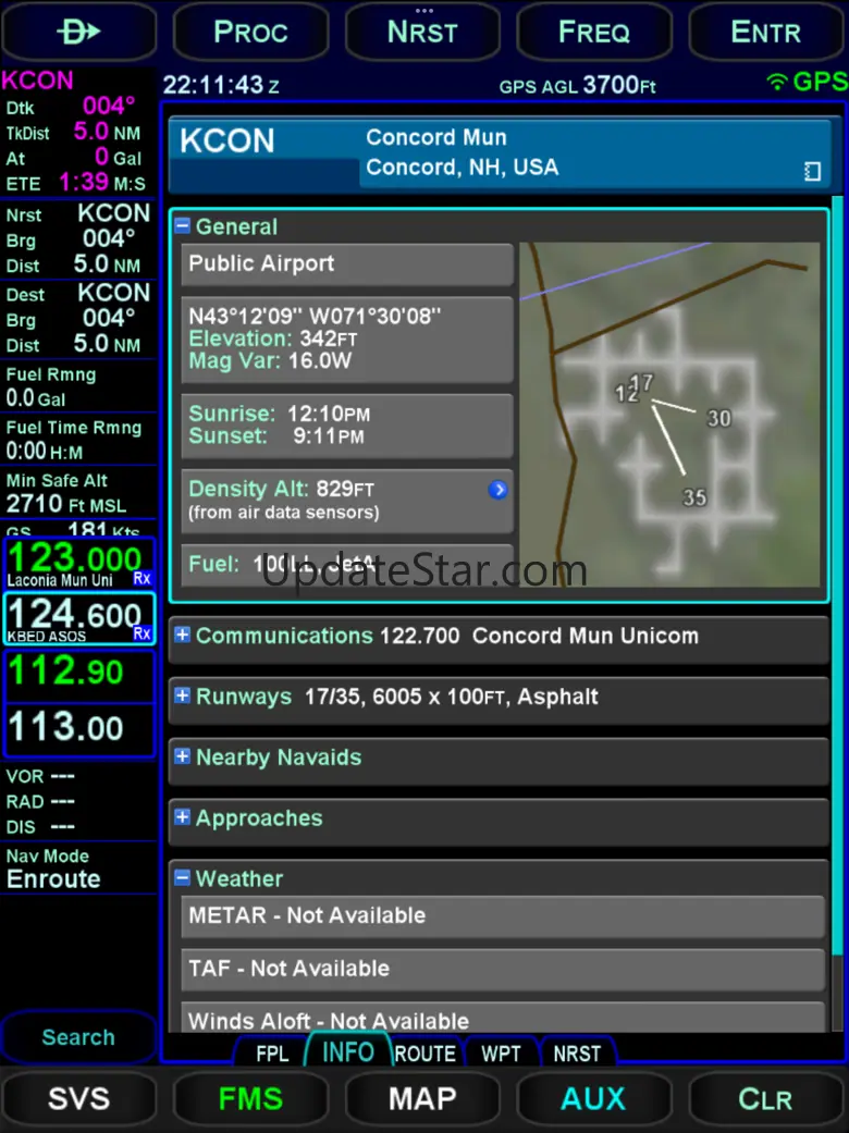 Avidyne IFD100 10.3 10.3.0
