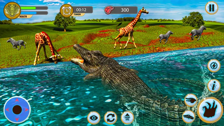 Crocodile Attack Wild Sim Game 1.4