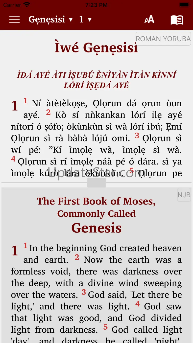 Yoruba & English Bible 1.0.12