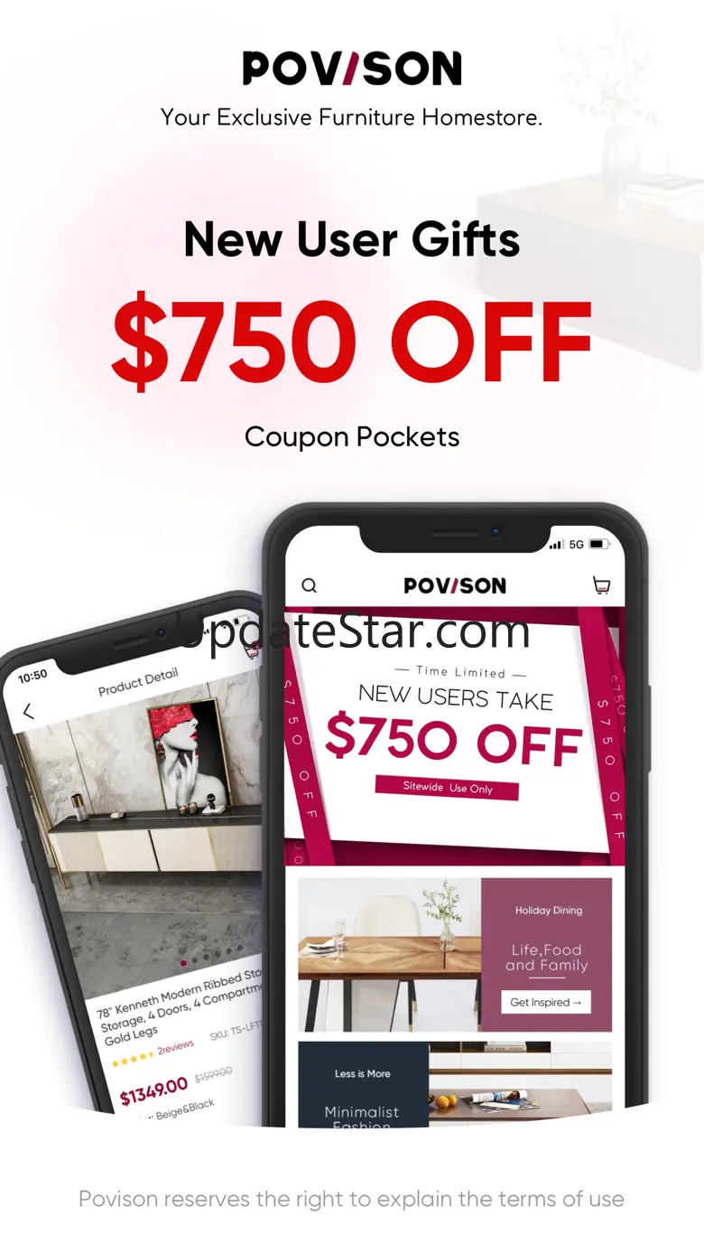 Povison-Furniture，Design＆Home 1.1.0