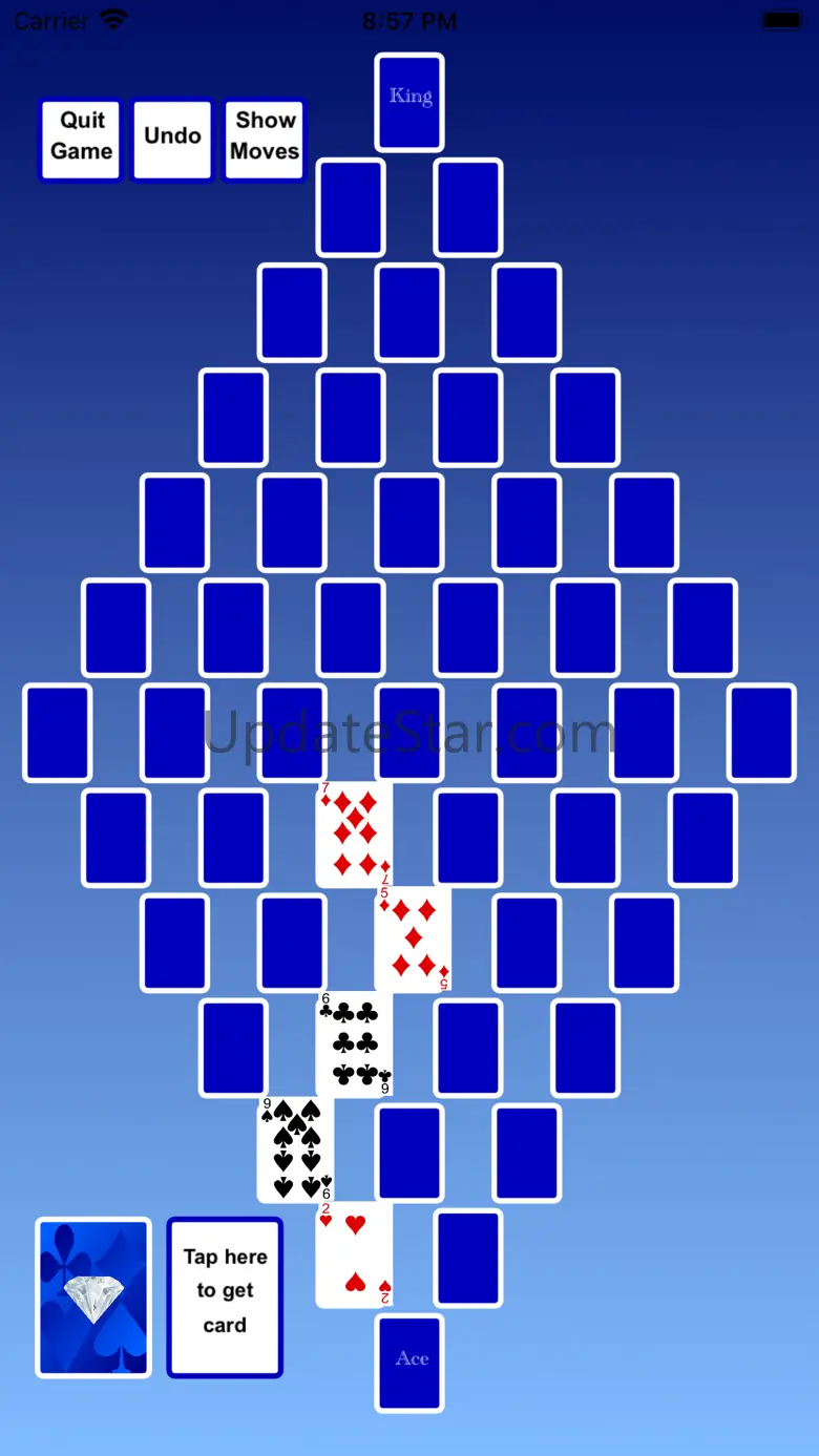 Solitaire Diamond Path Version 2.0