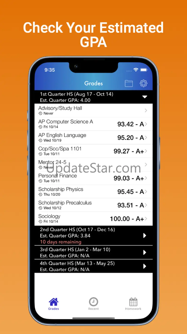 Student Grades 1.1.0