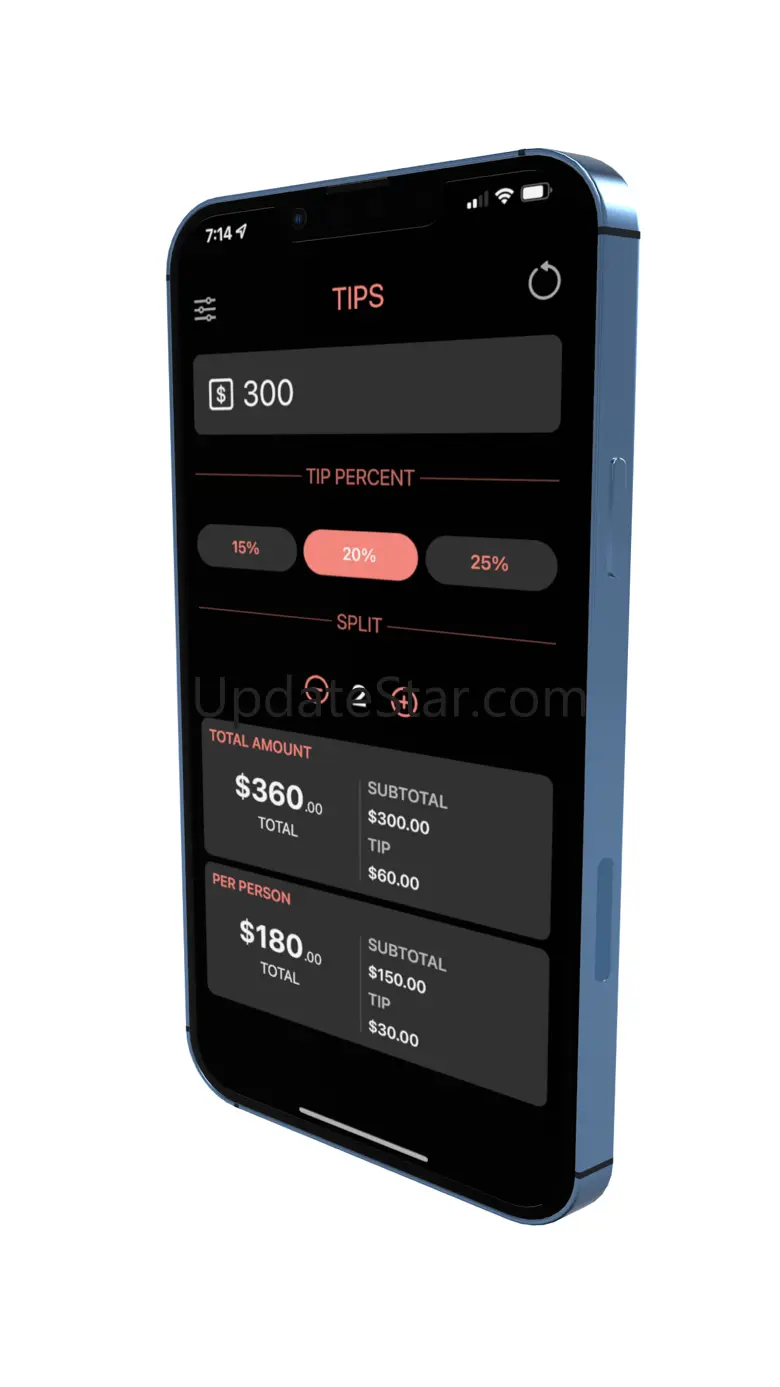 Split: Tip Calculator 1.2