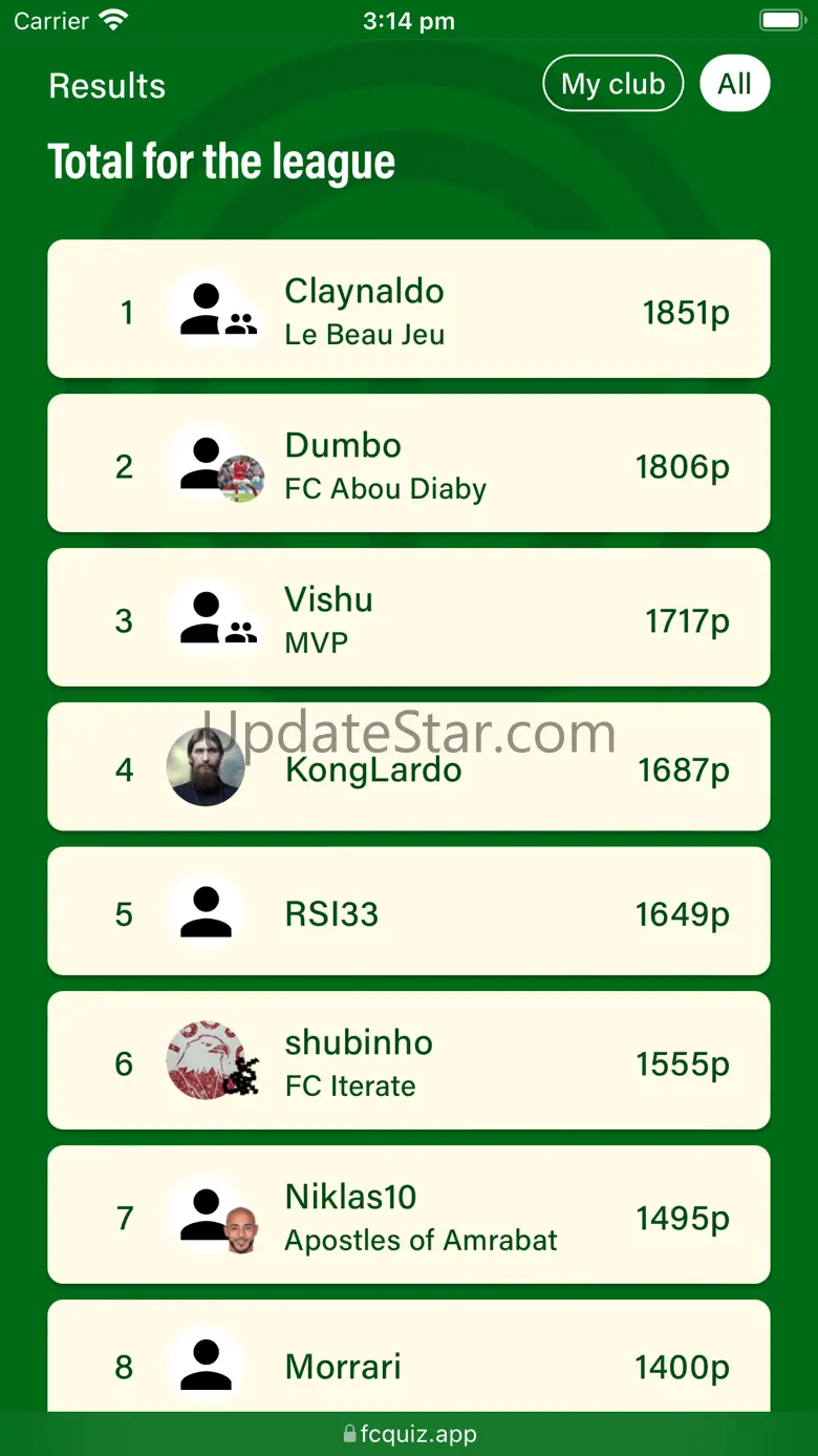 fcQuiz 1.0