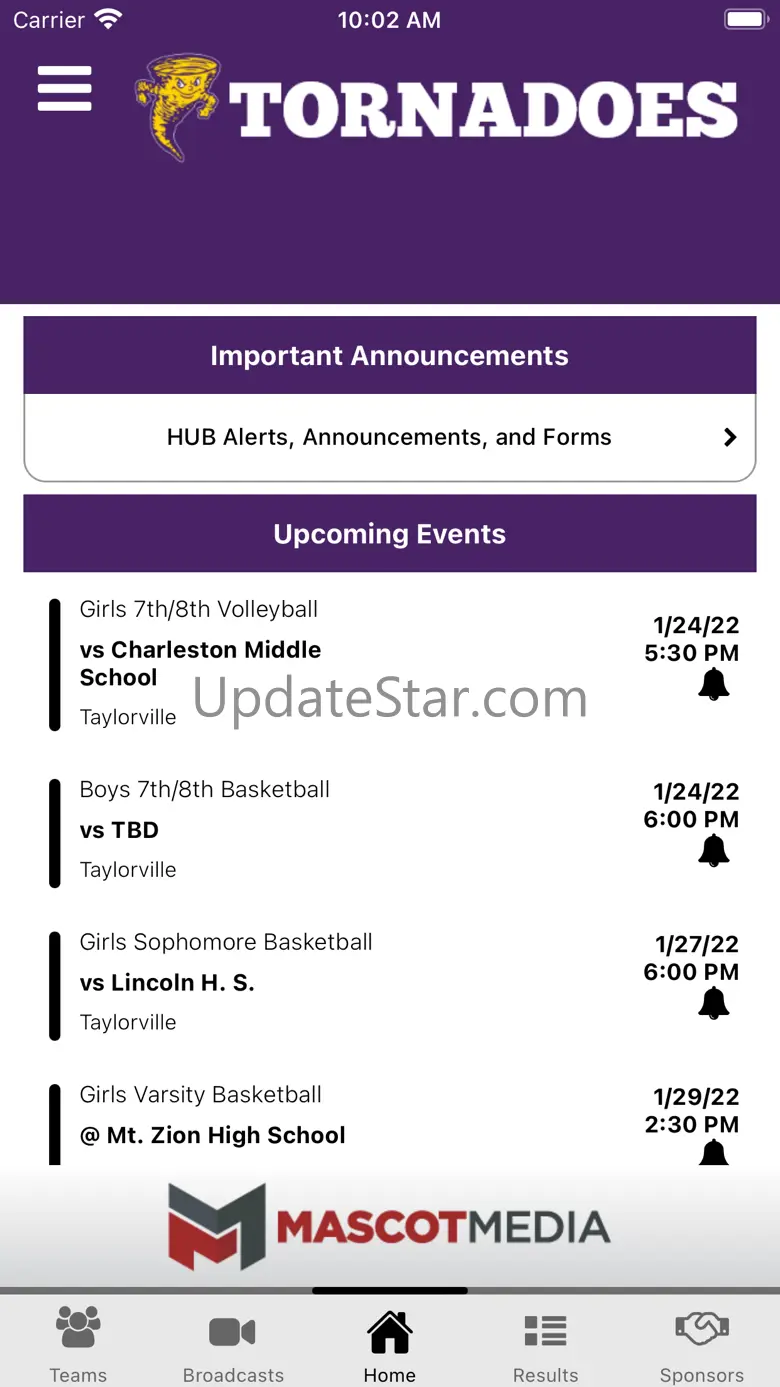 Taylorville Athletics 1.2.0