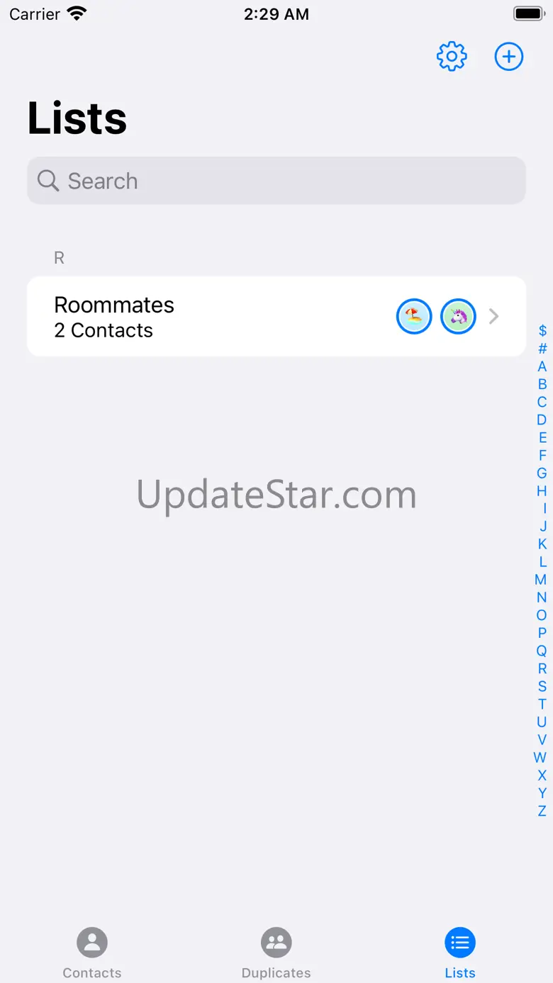Contact Eclipse 1.2
