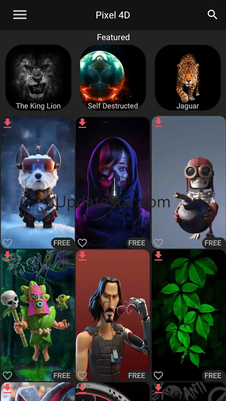 Pixel 4D™ Live Wallpapers 3.4.0