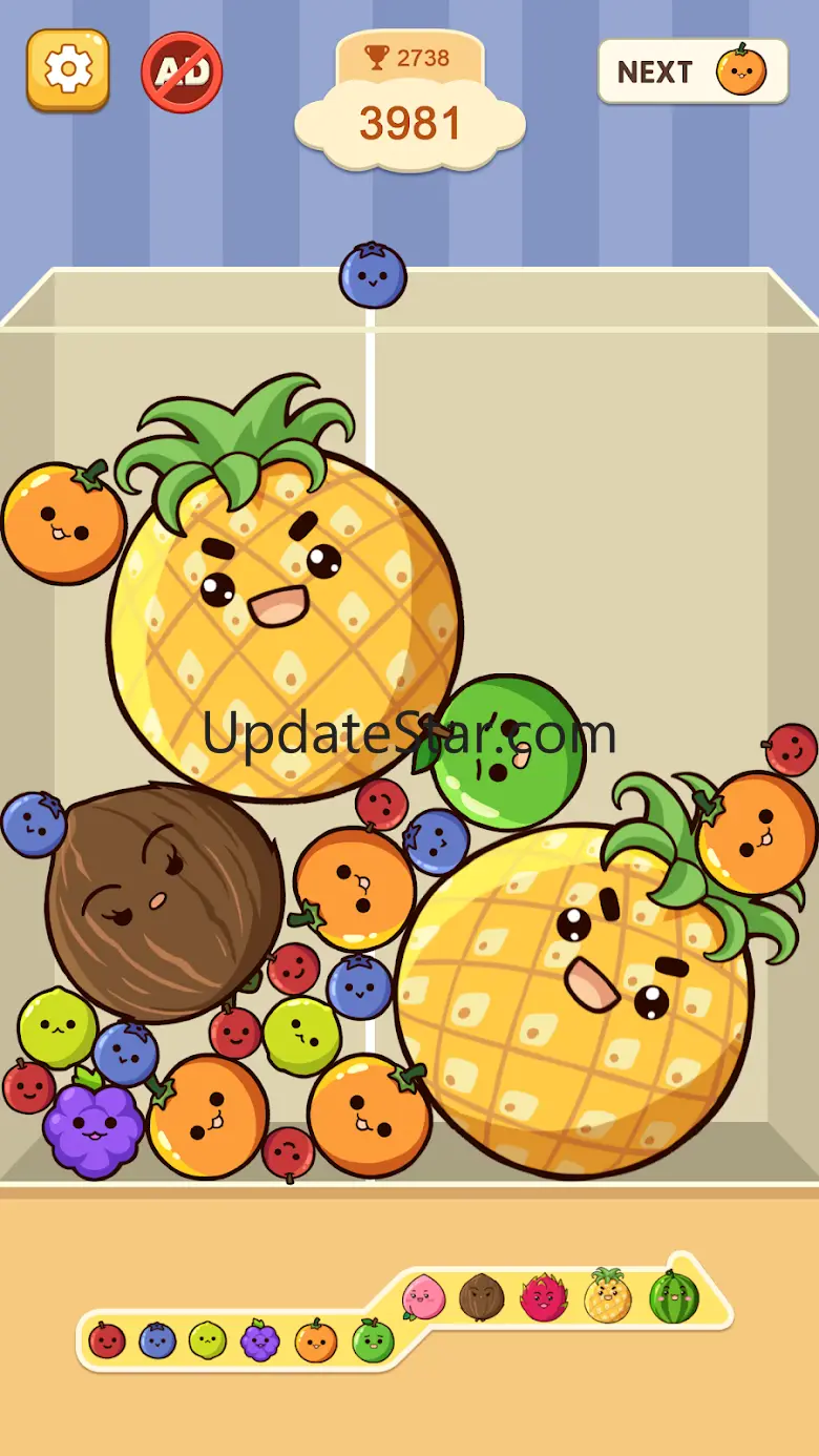 Fruit Merge: Juicy Drop Game 2.22