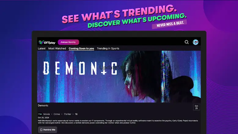 OTTplay: Watch Movies & Shows 0.37.30