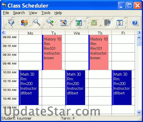 CyberMatrix Class Scheduler 5.11
