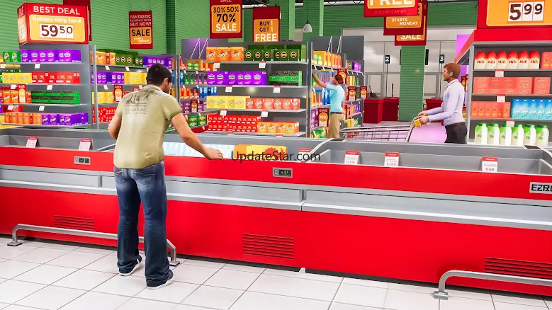 Supermarket Factory Simulator