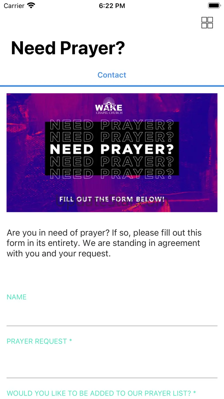 Wake Chapel Church 1.18.0