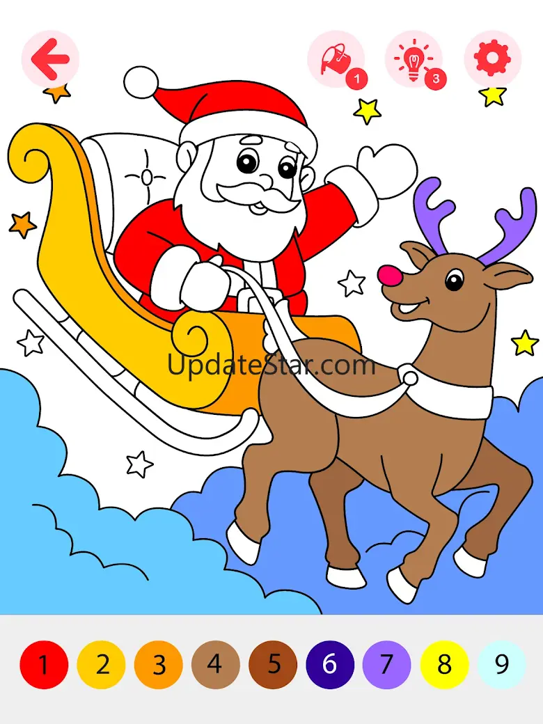 Kids Christmas Coloring Book 3.5