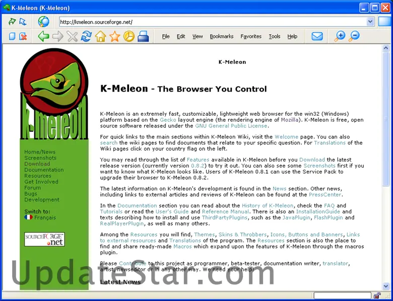 K-Meleon 76.5.0