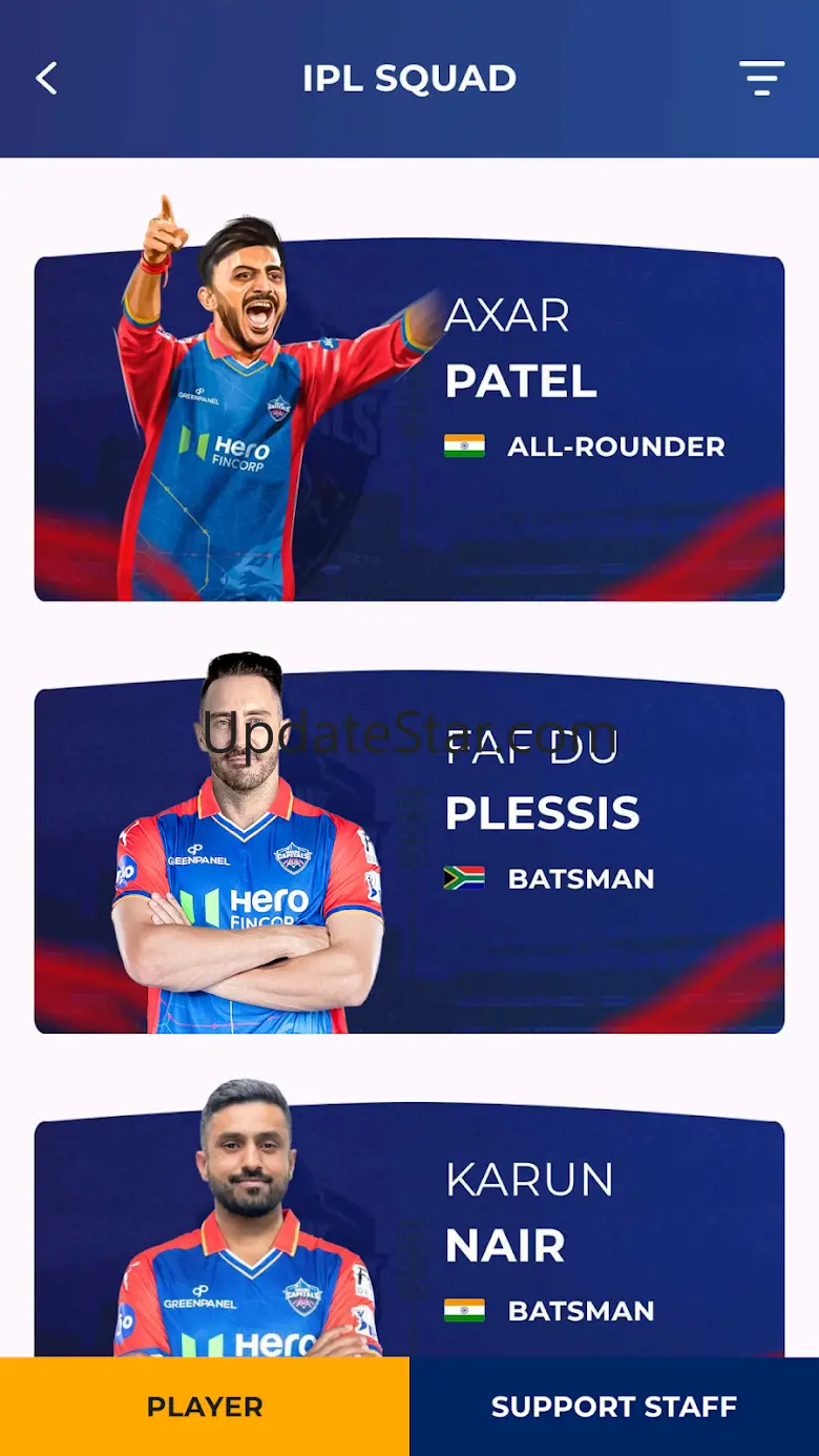 Delhi Capitals Official App 2.0.2