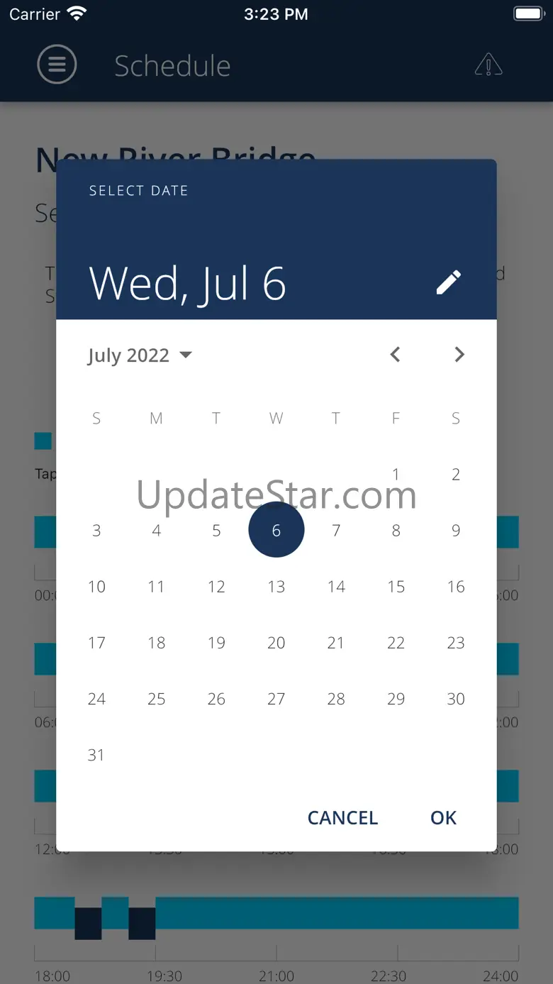 Bridge Schedule 1.0
