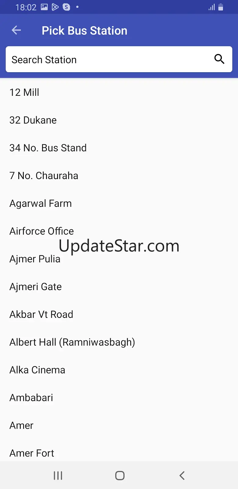 Jaipur Travel - Route Map Fare 1.10