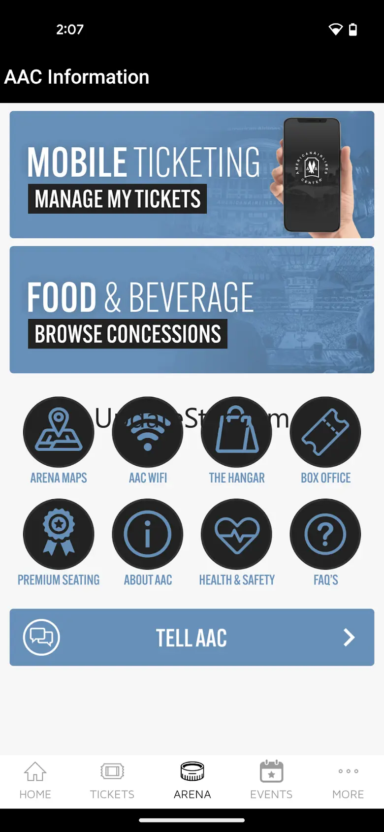 American Airlines Center App 2.4.3