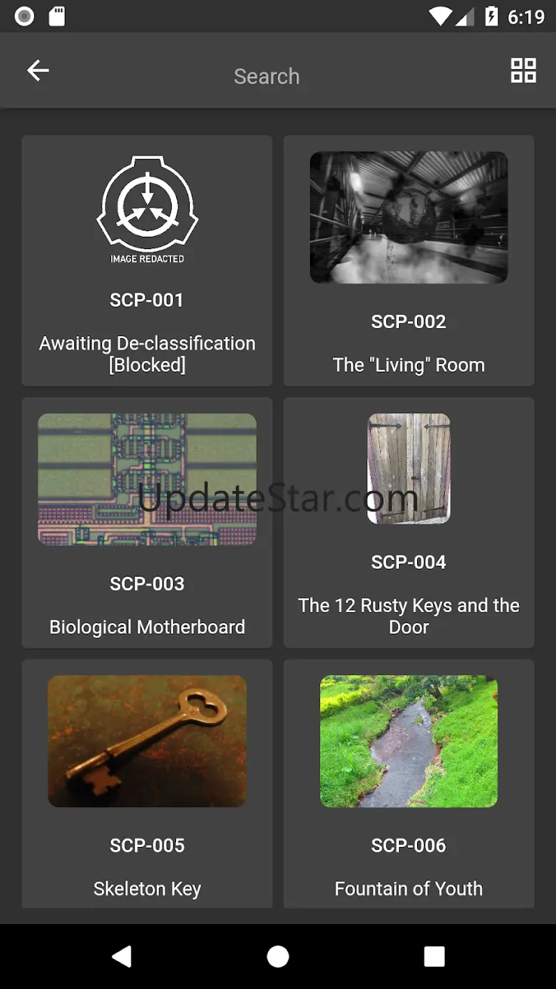 SCP Dictionary 3.1.2